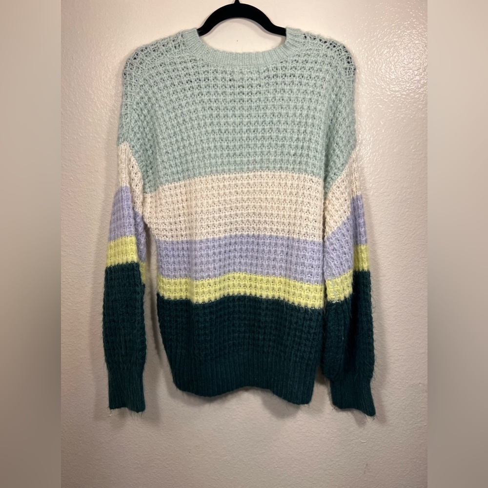 Universal Thread Color Block Sweater Medium - Picture 2 of 4